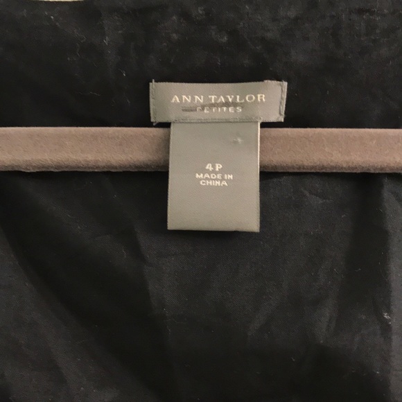 Ann Taylor black and white polka dot blouse size s - Picture 2 of 6